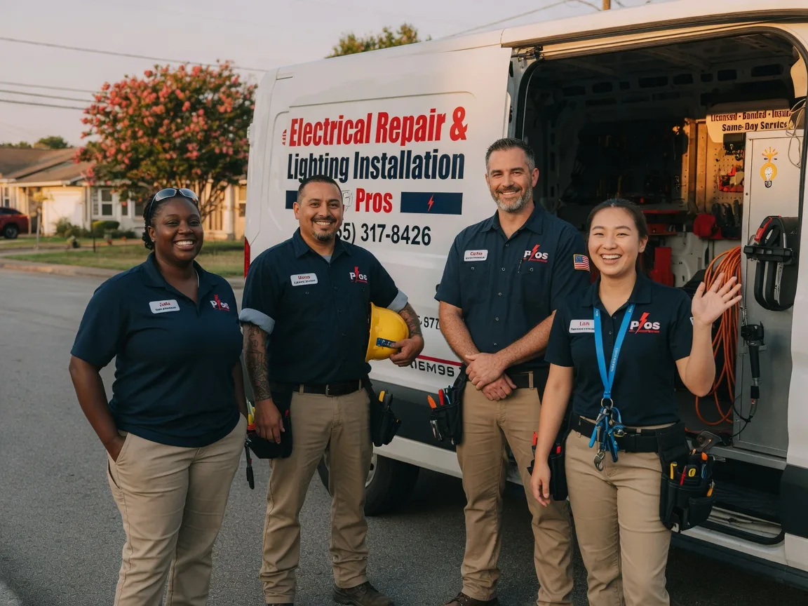 Licensed Electrician company in Normanna, TX